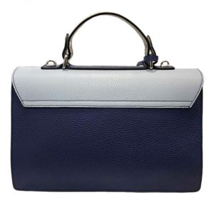 MORGANA Borsa in pelle EVO colori TITANIO/SKY/ELBA MORGANA Borsa in pelle EVO colori TITANIO/SKY/ELBA