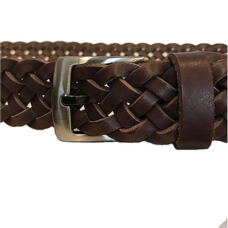Cordino In Pelle Intrecciata Verde - Diametro 3 Mm, Lunghezza 1 Metro, Pelle Bovina Conciata Al Vegetale Per Fai Da Te