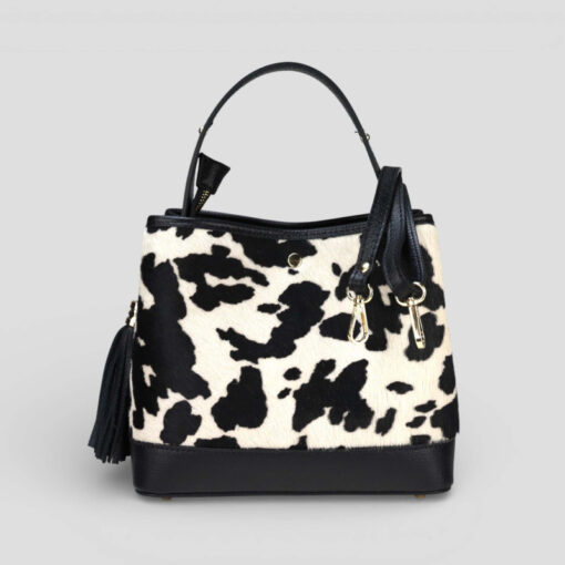BOLSO DE PIEL VACA CON ESTAMPADO ANIMAL HAW – DISPONIBLE EN VARIOS COLORES